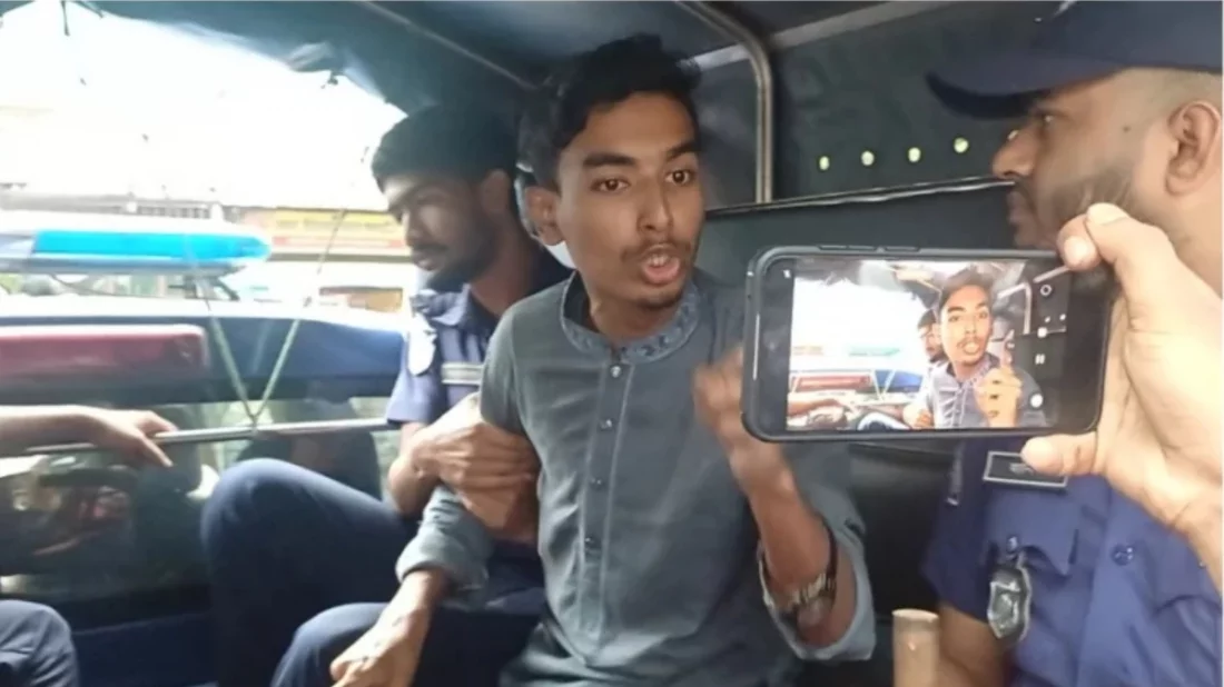 লোডশেডিংয়ের প্রতিবাদ কর্মসূচি, থানা-পুলিশ পুড়ানো বলা ভাইরাল, সেই সমন্বয়ক মাহাদীসহ আটক ৩