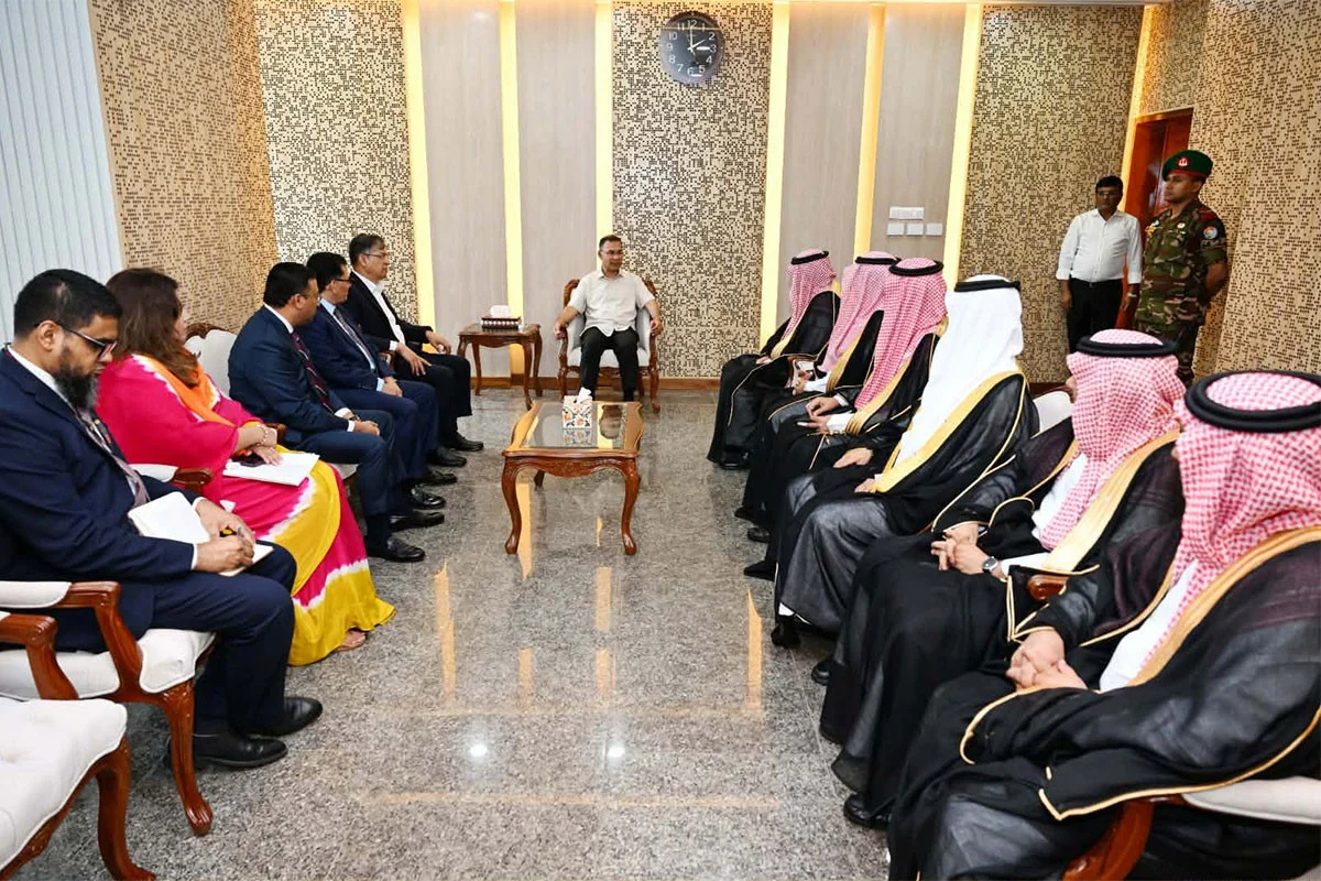 প্রধানমন্ত্রীর সঙ্গে সৌদি উপ-পররাষ্ট্রমন্ত্রীর সাক্ষাৎ, দ্বিপাক্ষিক সম্পর্ক নতুন উচ্চতায় নিতে ঐক্যমত