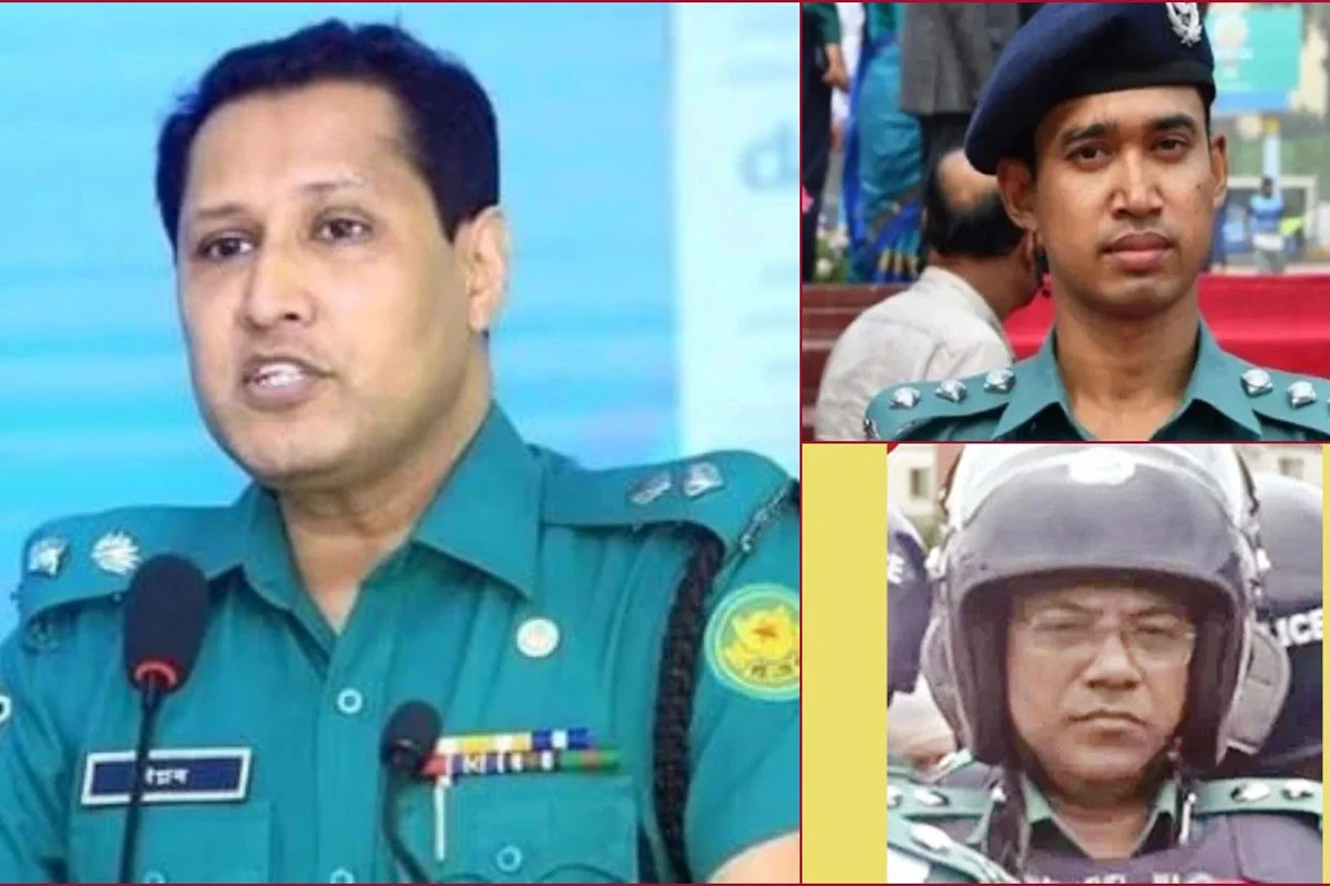 দীর্ঘদিন কর্মস্থলে অনুপস্থিত থাকার কারণে বিপ্লব, রুহানীসহ ৬ পুলিশ কর্মকর্তা বরখাস্ত