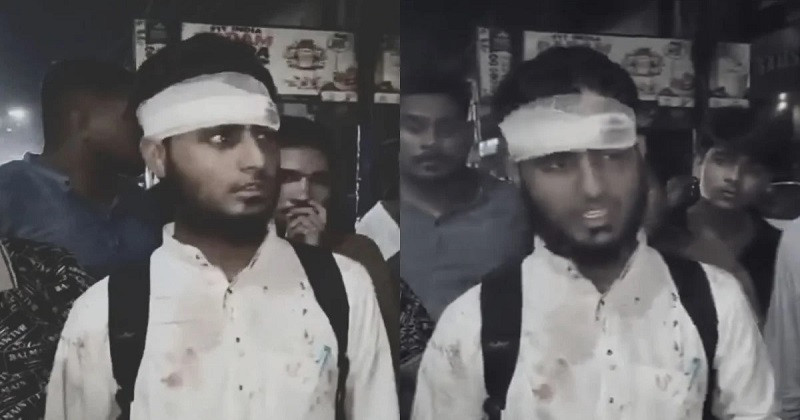 ভারতে চলন্ত ট্রেনে মাদরাসা ছাত্রের দাড়ি ধরে টানাছেঁড়া করে জোরপূর্বক মদ পান করালো
