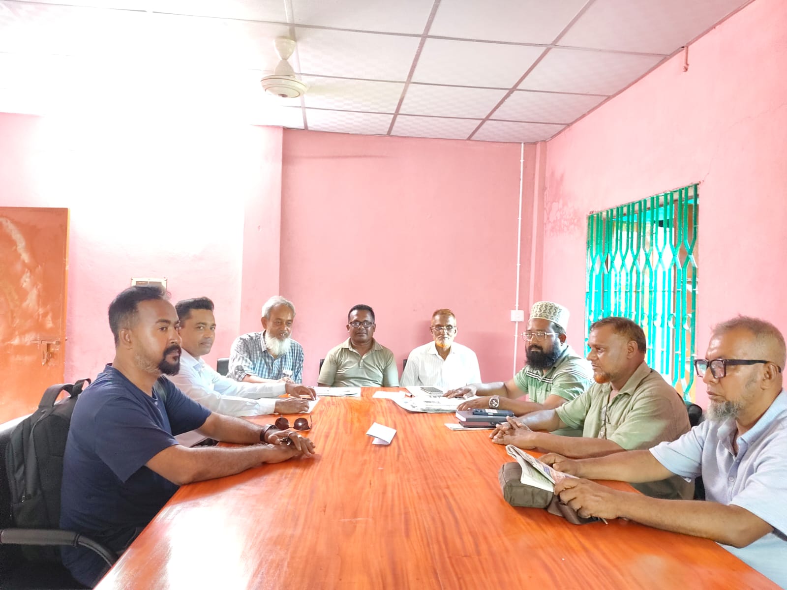 সারসা বার্তার সম্পাদক মণ্ডলীর সভা অনুষ্ঠিত