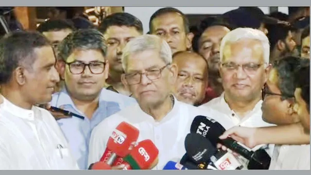 রাষ্ট্রপতি নির্বাচনের দায়িত্ব দলের চেয়ারম্যান ও প্রধানমত্রী তারেক রহমানের উপর ন্যস্ত করা হয়েছেঃ মির্জা ফখরুল