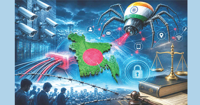 বাংলাদেশের ডিজিটাল সার্বভৌমত্ব রয়েছে এখনো ভারতের হাতে