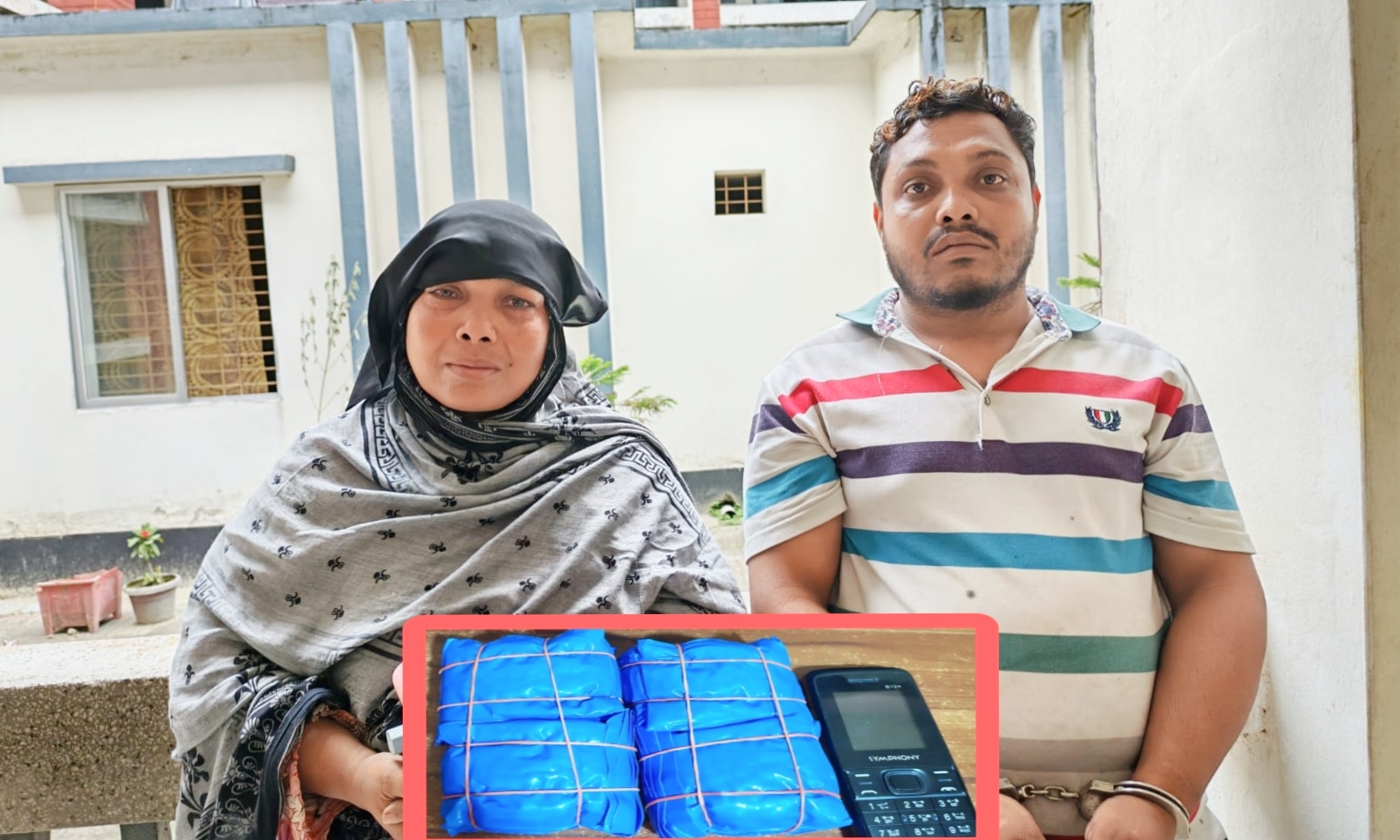 শার্শায় ৪হাজার পিস ইয়াবাসহ মা-ছেলে আটক