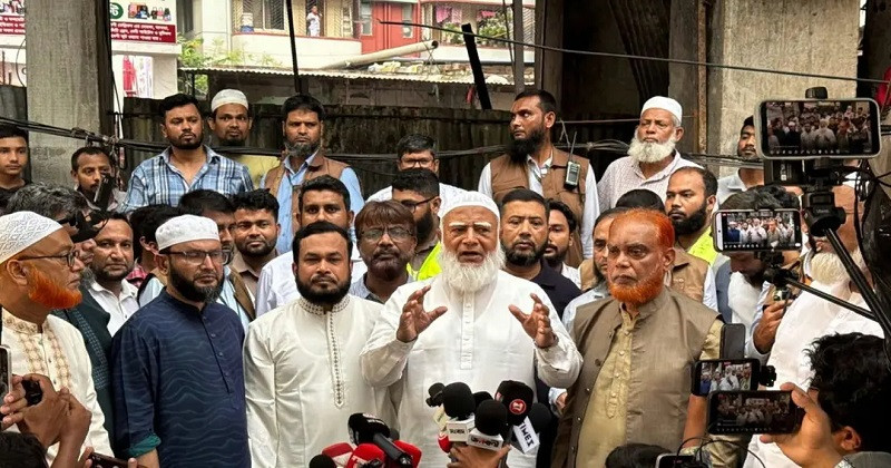 ক্ষুদ্র ব্যবসায়ীদের বিকল্প স্থান নির্ধারণ করে ব্যবসার সুযোগ দিতে -বললেন জামায়াত আমির