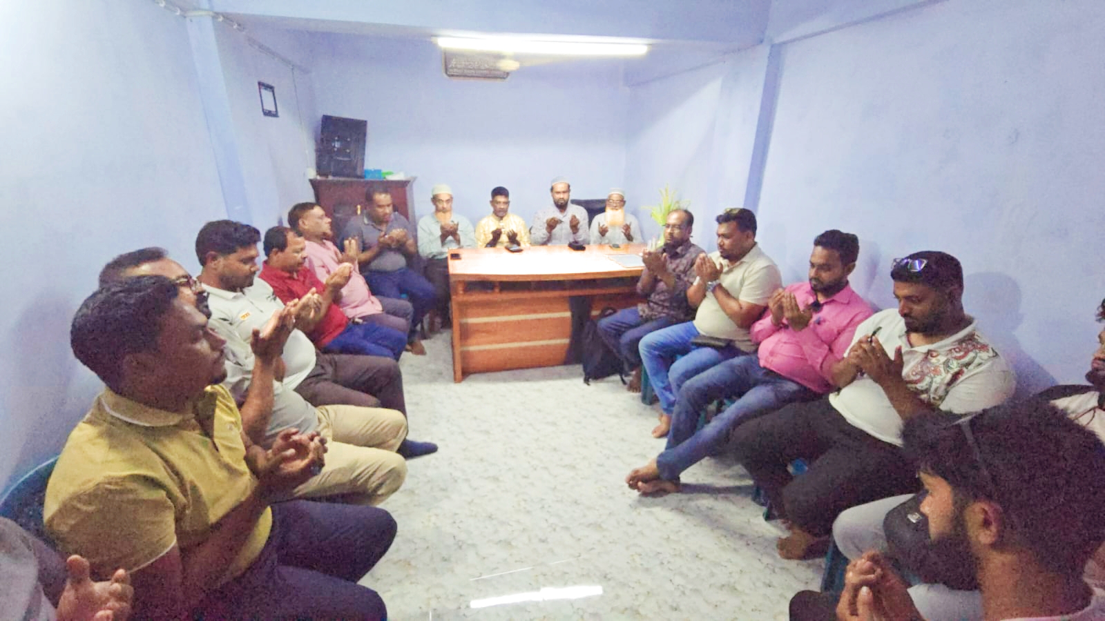 শার্শা উপজেলা প্রেস ক্লাবের সভাপতির সুস্থতা কামনায় দোয়া